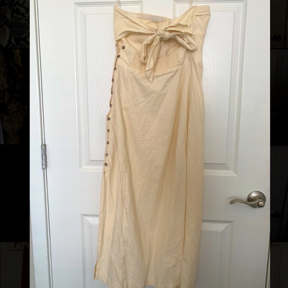 Strapless Summer Dress